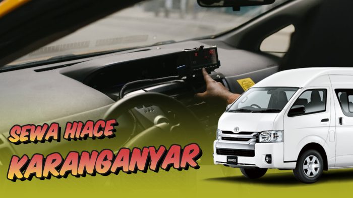 Sewa Hiace Karanganyar