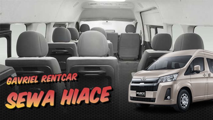 Sewa Hiace Cimahi