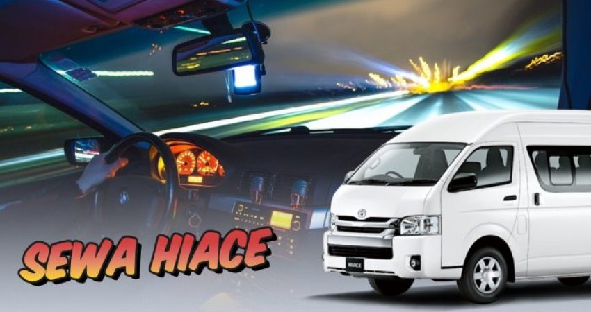 sewa hiace