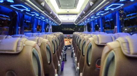 Sewa Bus Semarang Interior