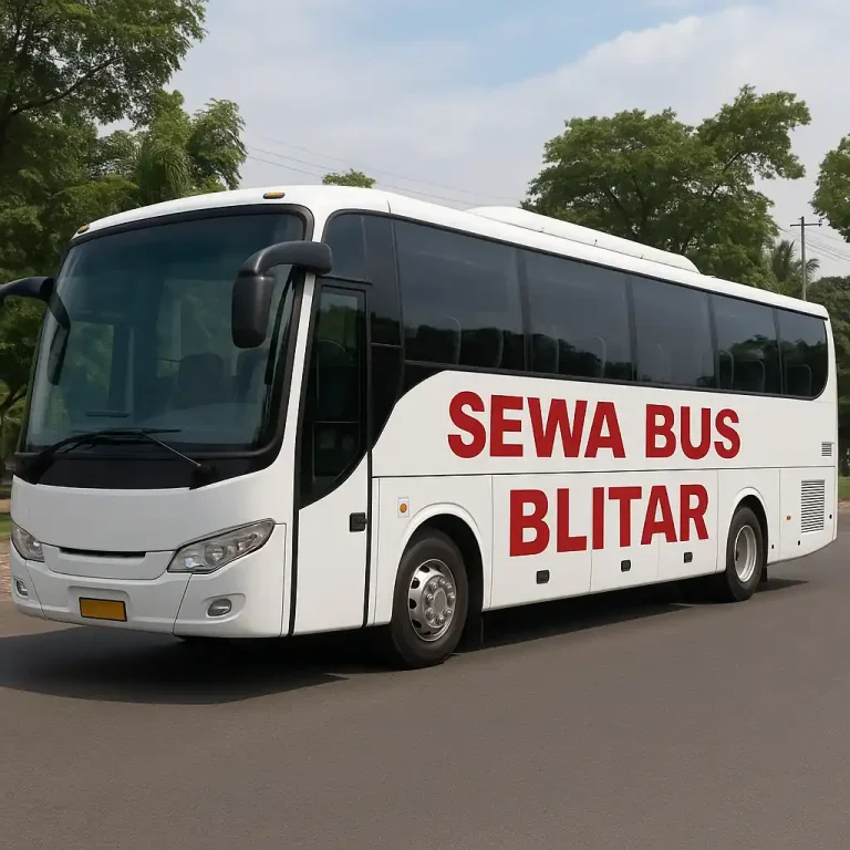 sewa bus blitar